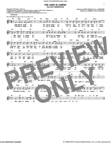 The Joint Is Jumpin' (from Ain't Misbehavin')