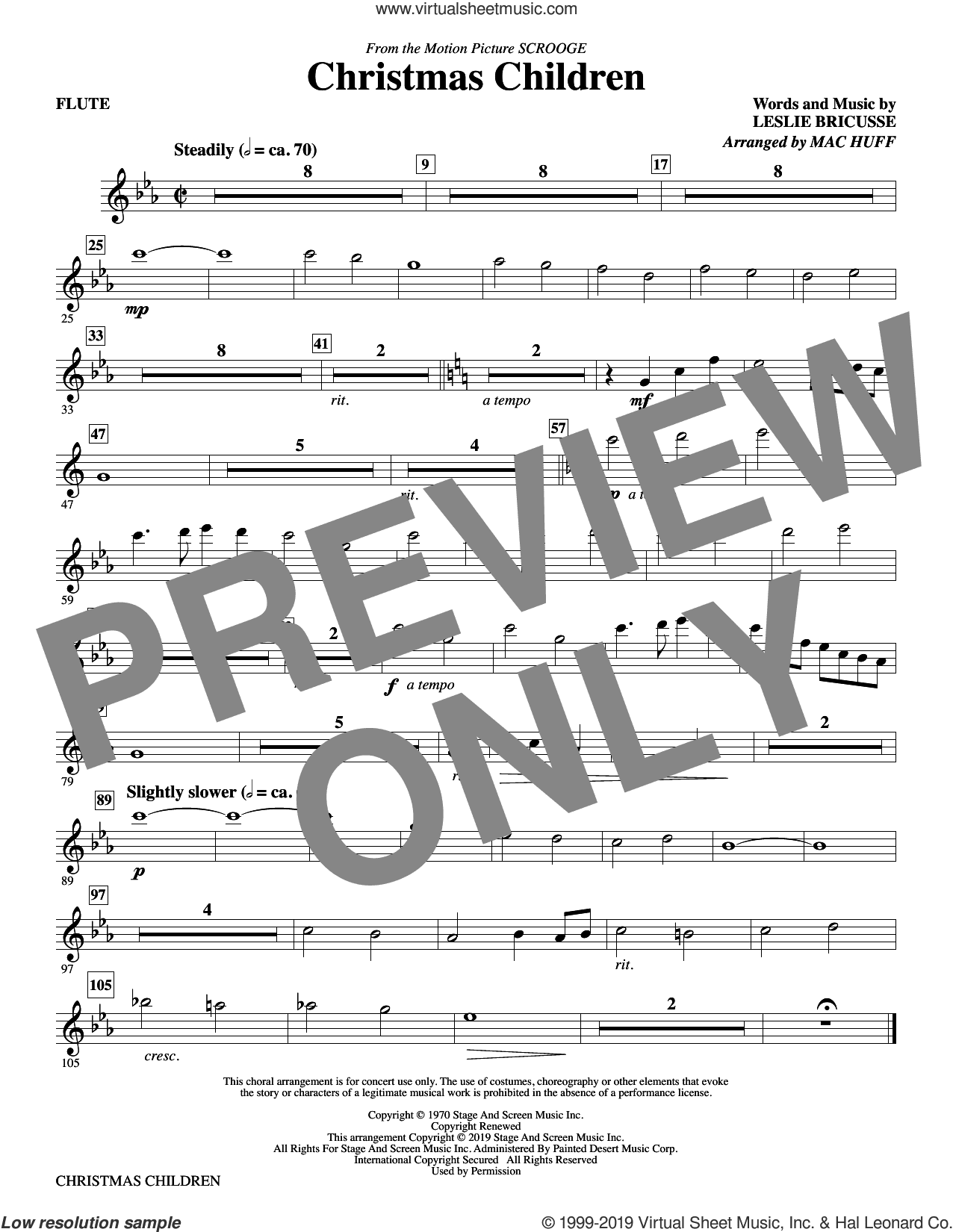 Christmas Children (from Scrooge) (arr. Mac Huff)