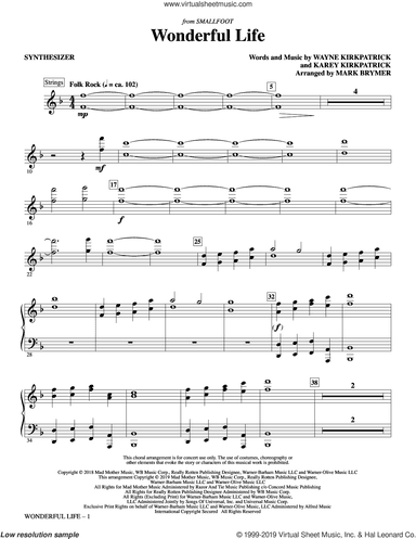 Wonderful Life (from Smallfoot) (arr. Mark Brymer)