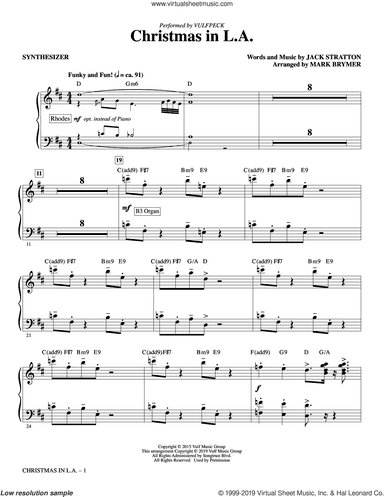 Christmas in L.A. (arr. Mark Brymer) (complete set of parts)