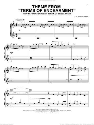 Theme From "Terms Of Endearment"