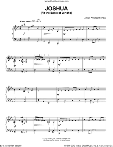 Joshua (Fit The Battle Of Jericho) (arr. Kurt Kaiser)