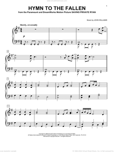 Hymn To The Fallen (from Saving Private Ryan)