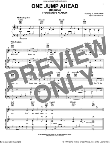 One Jump Ahead (Reprise) (from Disney's Aladdin)