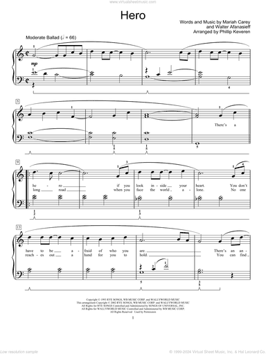Hero (arr. Phillip Keveren)