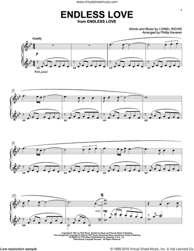 Endless Love (arr. Phillip Keveren)