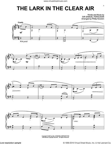 The Lark In The Clear Air (arr. Phillip Keveren)