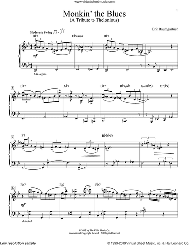 Monkin' The Blues (A Tribute To Thelonious)