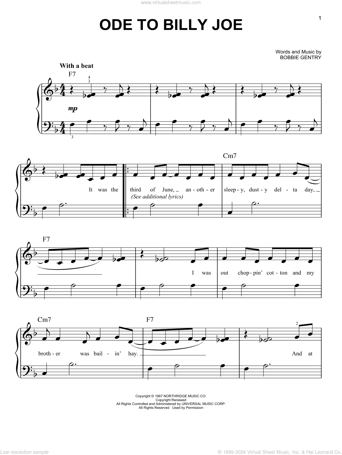 Ode To Billy Joe