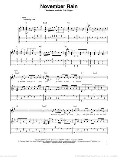 November Rain