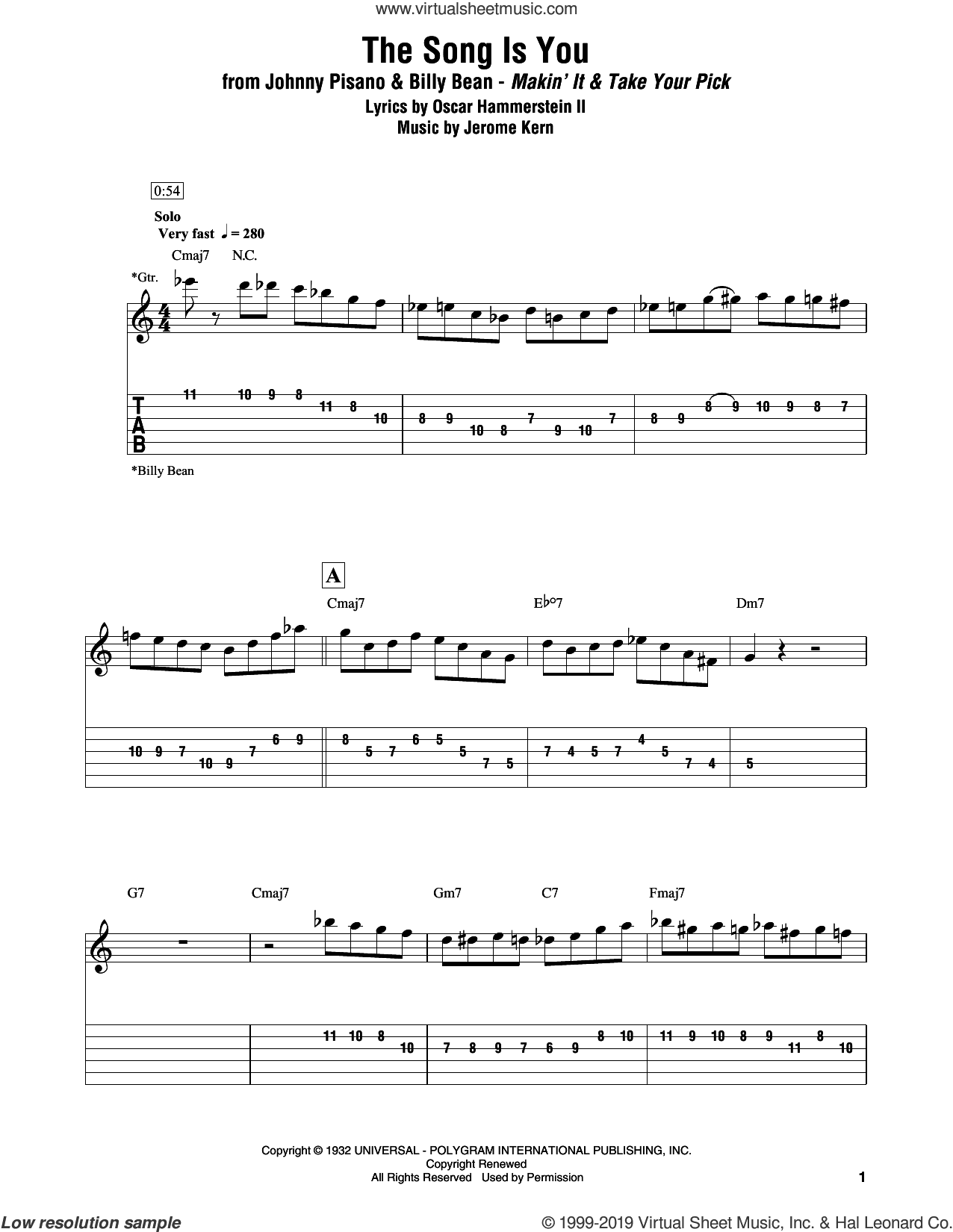 The Song Is You