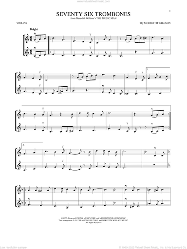 Seventy Six Trombones (from The Music Man)