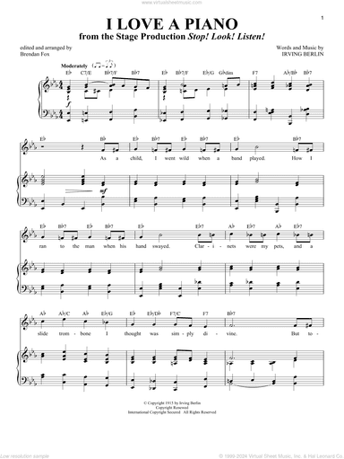 I Love A Piano