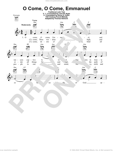 O Come, O Come, Emmanuel