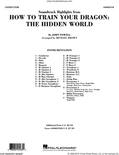 How To Train Your Dragon: The Hidden World (arr. Michael Brown)