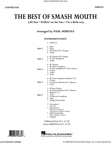 The Best of Smash Mouth (arr. Paul Murtha)