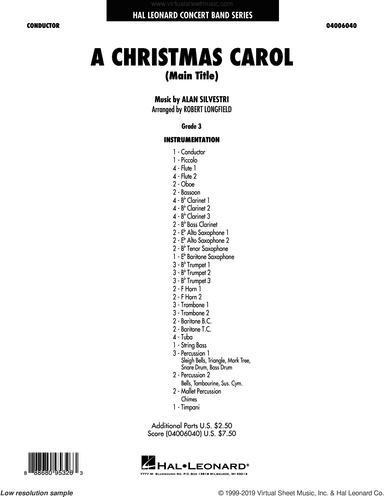 A Christmas Carol (Main Title) (arr. Robert Longfield)