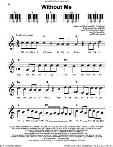 Without Me, (beginner)