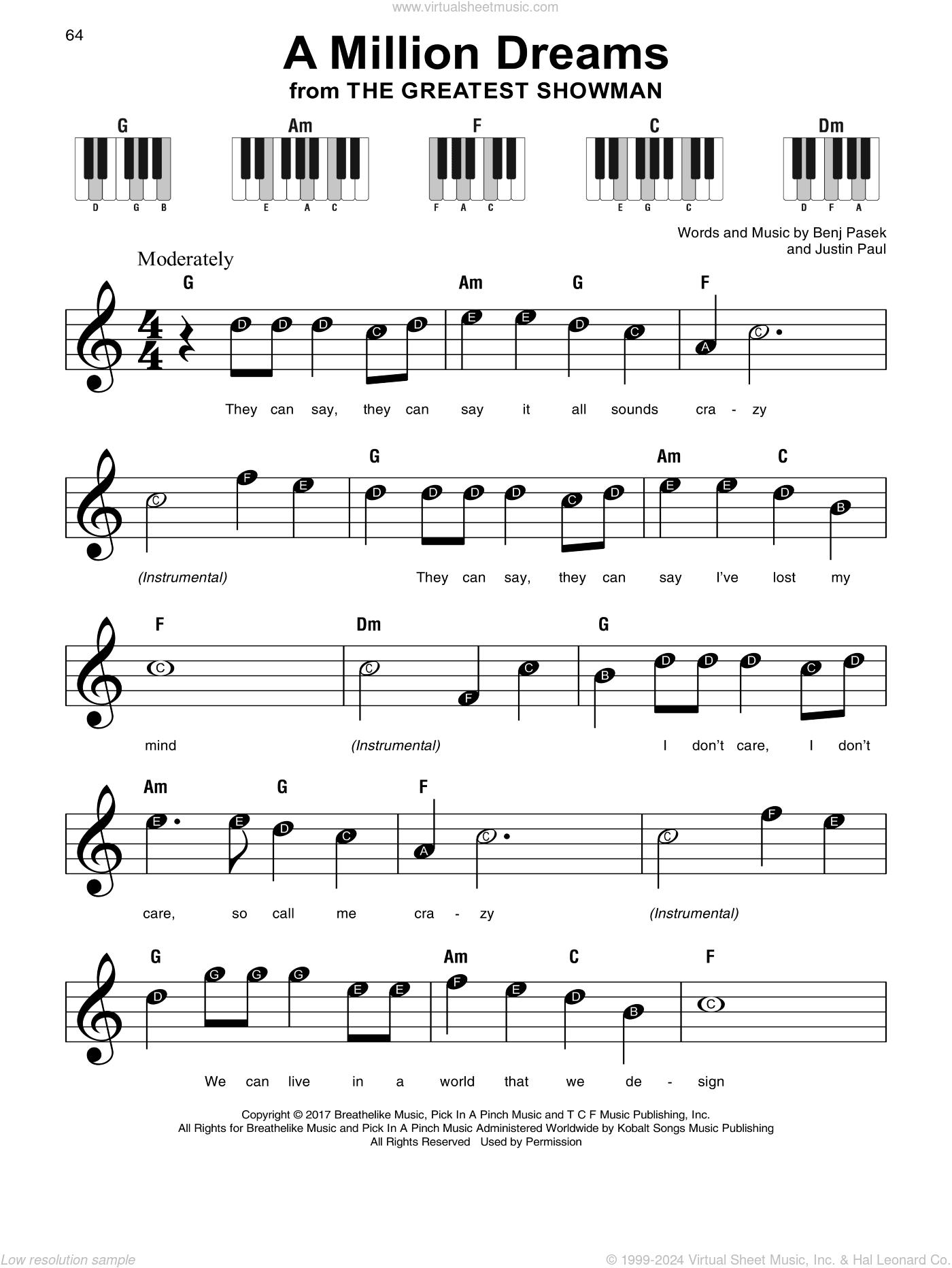 A Million Dreams (from The Greatest Showman)