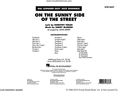 On the Sunny Side of the Street (arr. John Berry)