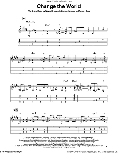 Change The World, (intermediate)
