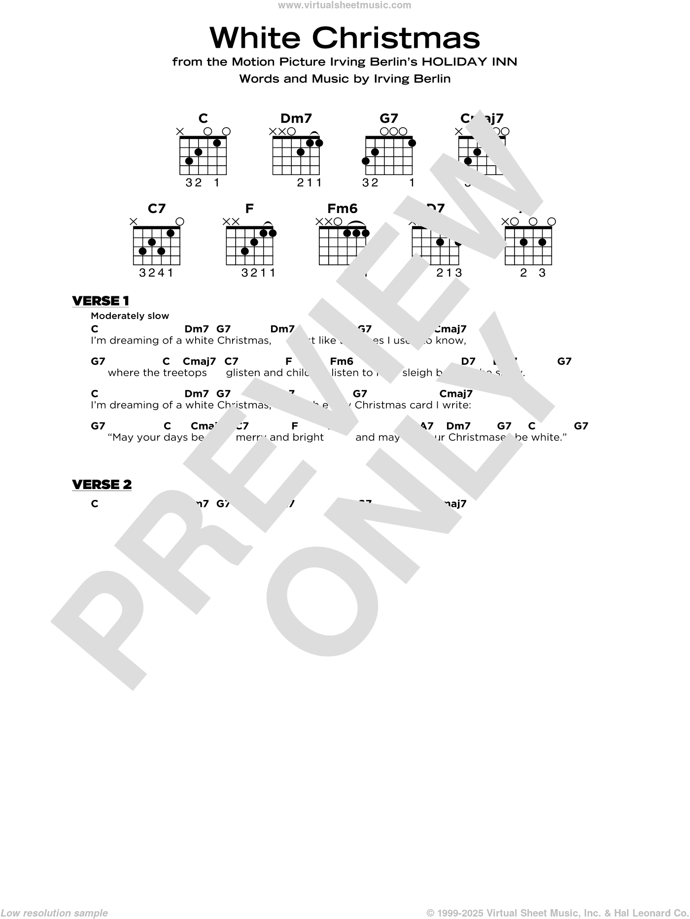 White Christmas, (beginner)