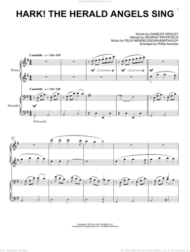 Hark! The Herald Angels Sing (arr. Phillip Keveren)