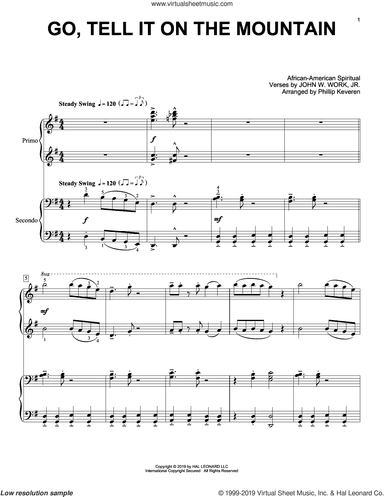 Go, Tell It On The Mountain (arr. Phillip Keveren)
