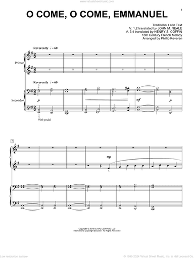 O Come, O Come, Emmanuel (arr. Phillip Keveren)