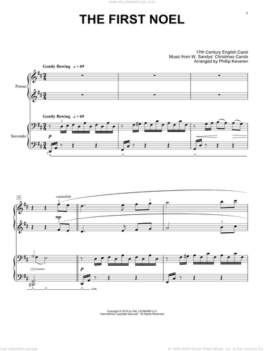 The First Noel (arr. Phillip Keveren)