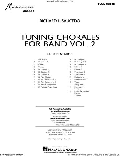 Tuning Chorales for Band, Volume 2 (COMPLETE)