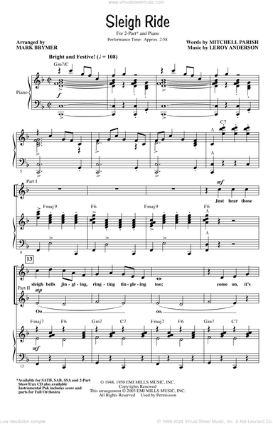 Sleigh Ride (arr. Mark Brymer)