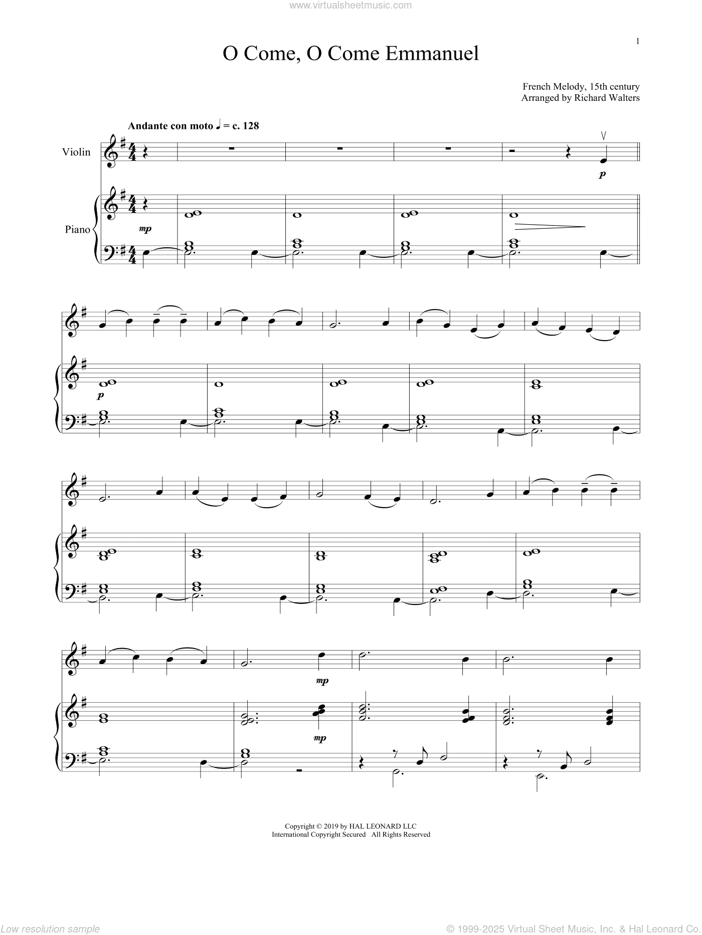 O Come, O Come, Emmanuel