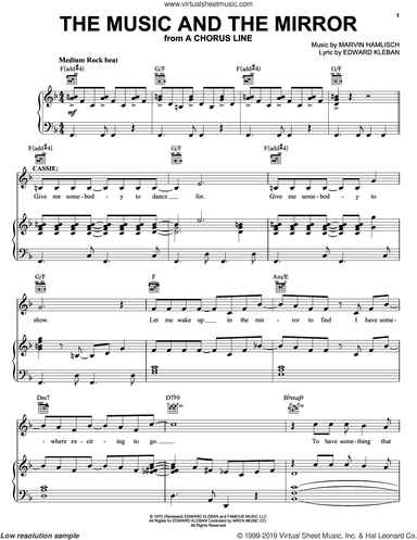 The Music And The Mirror (from A Chorus Line)