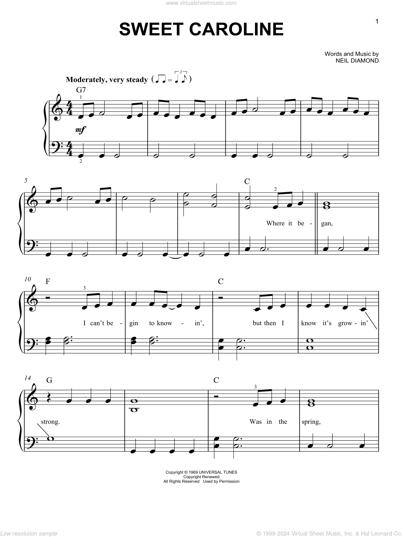 Sweet Caroline