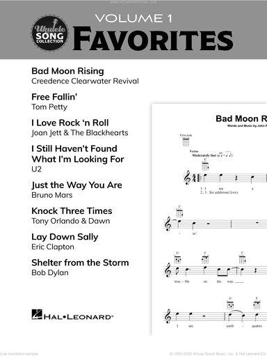 Ukulele Song Collection, Volume 1: Favorites