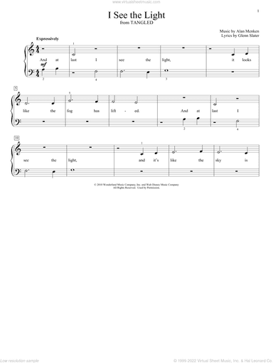 I See The Light (from Tangled) (arr. Christopher Hussey)