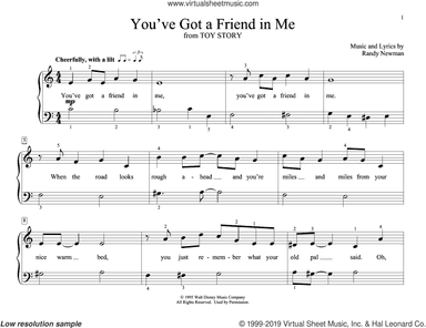 You've Got A Friend In Me (from Toy Story) (arr. Christopher Hussey)