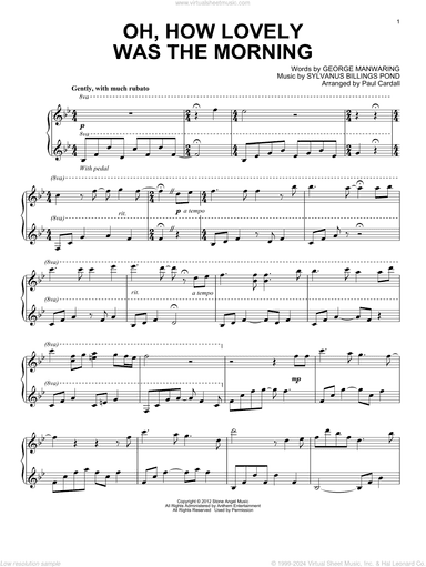 Oh, How Lovely Was The Morning (arr. Paul Cardall)