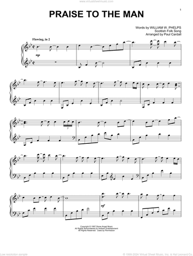 Praise To The Man (arr. Paul Cardall)