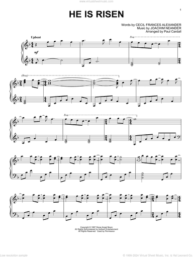 He Is Risen (arr. Paul Cardall)
