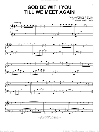 God Be With You Till We Meet Again (arr. Paul Cardall)