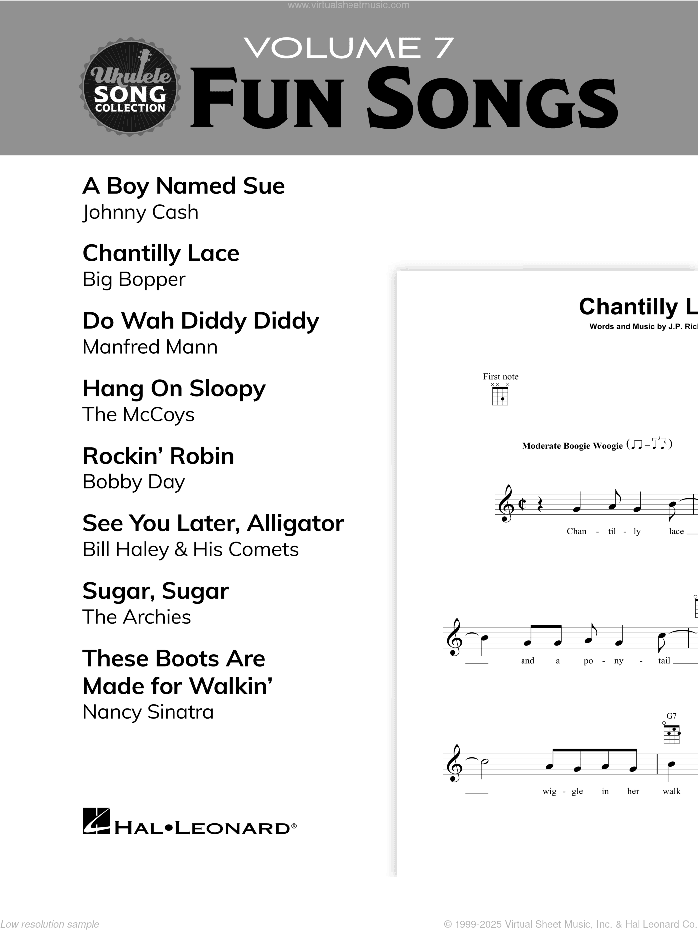 Ukulele Song Collection, Volume 7: Fun Songs