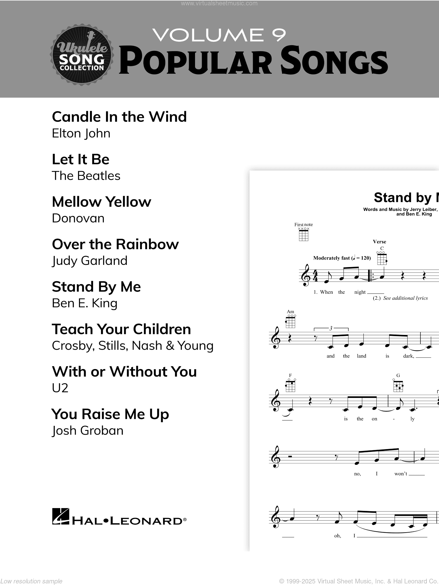 Ukulele Song Collection, Volume 9: Popular Songs