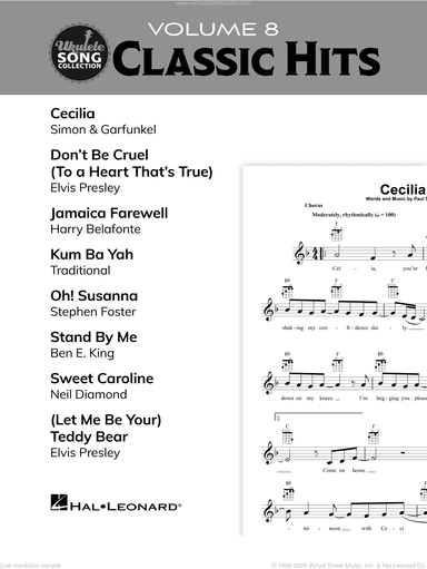 Ukulele Song Collection, Volume 8: Classic Hits