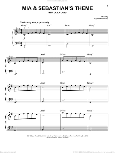 Mia and Sebastian's Theme (from La La Land)