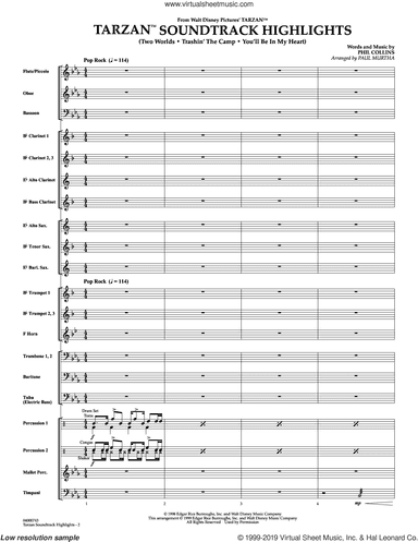 Tarzan Soundtrack Highlights (from Disney's Tarzan) (arr. Paul Murtha)
