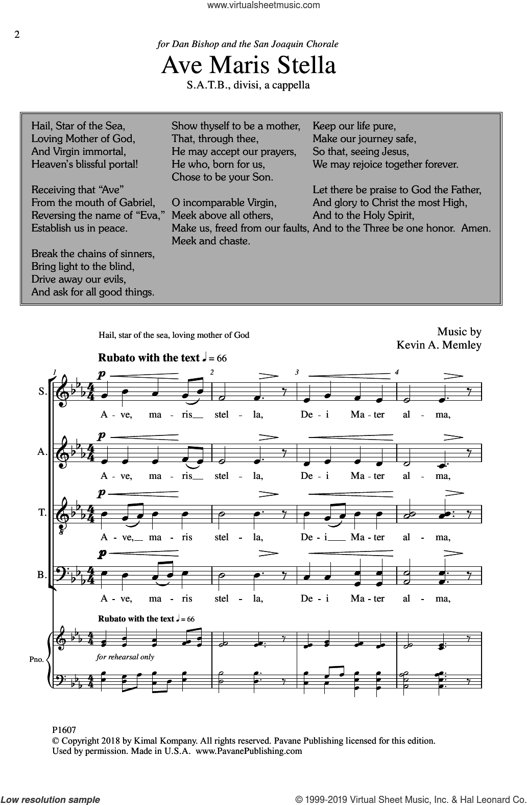 Ave Maris Stella