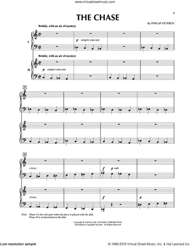 The Chase (from Presto Scherzo) (for 2 pianos)