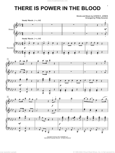 There Is Power In The Blood (arr. Phillip Keveren)